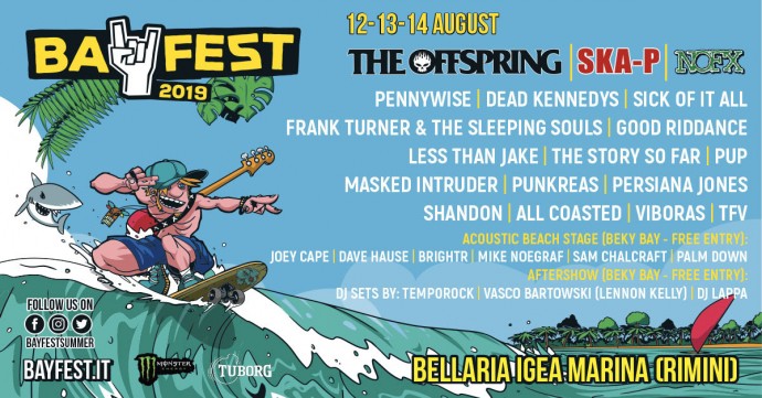Bay Fest 2019: tutte le attività, i dettagli e la lineup completa del festival
